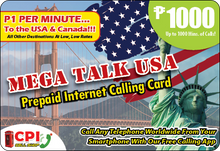 Load image into Gallery viewer, MEGA TALK USA P1000