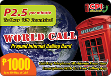 Load image into Gallery viewer, WORLD CALL P1000