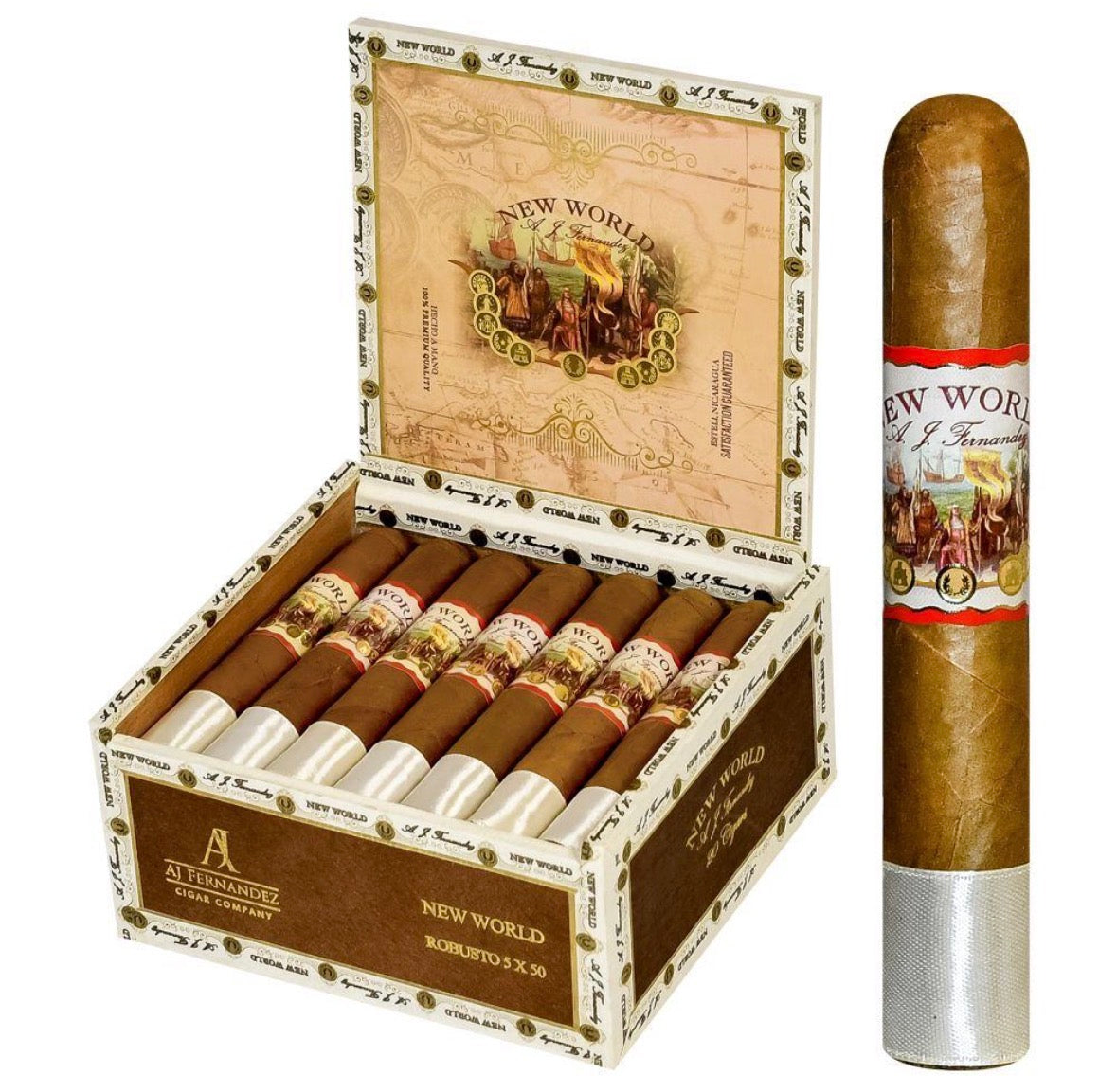 AJ Fernandez New World Connecticut – Robusto (5 x 50)