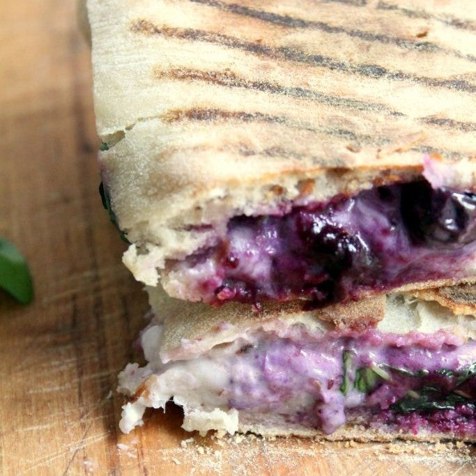 Cream Cheese & Jam Panini