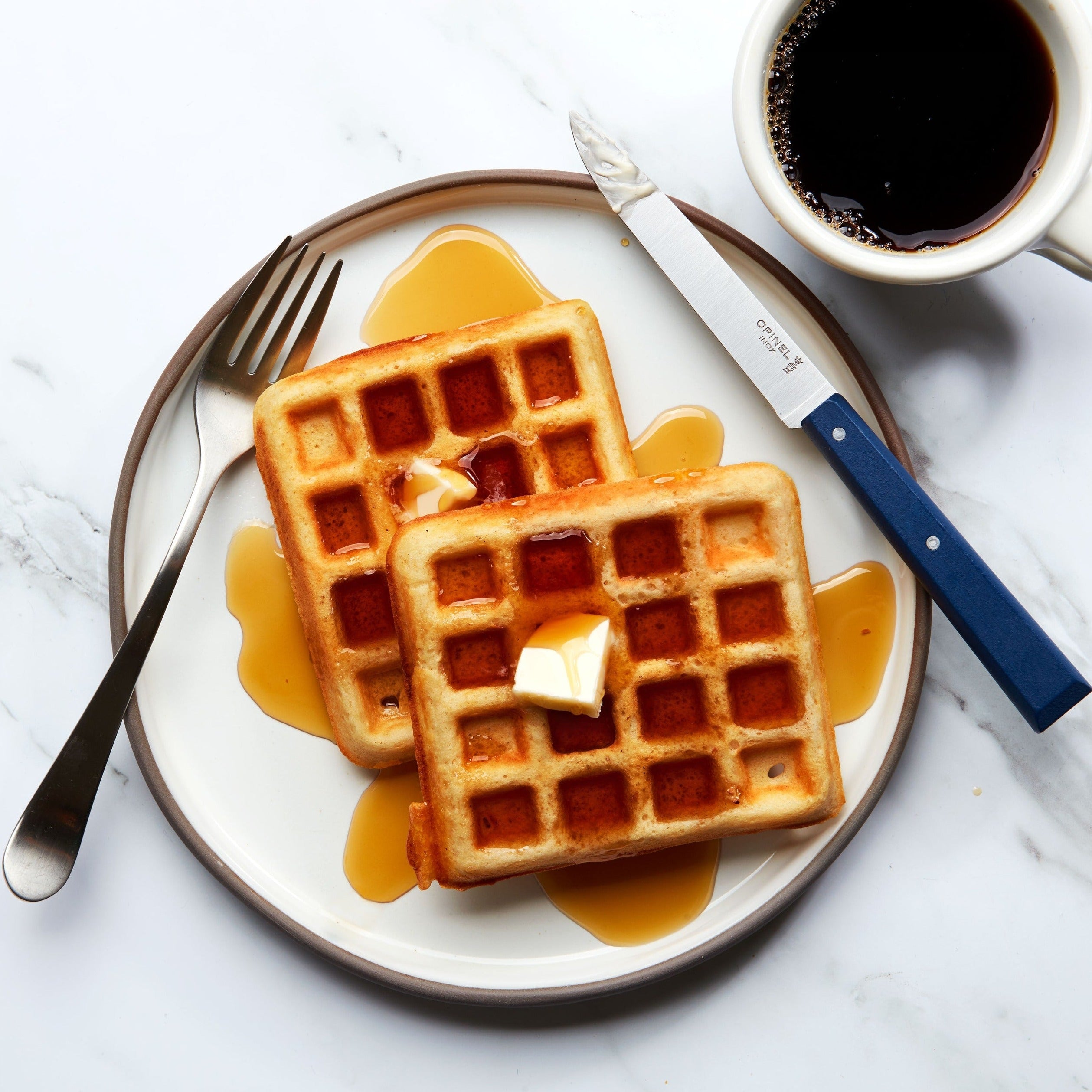 Multi-Grain Waffle with Aurora Honey