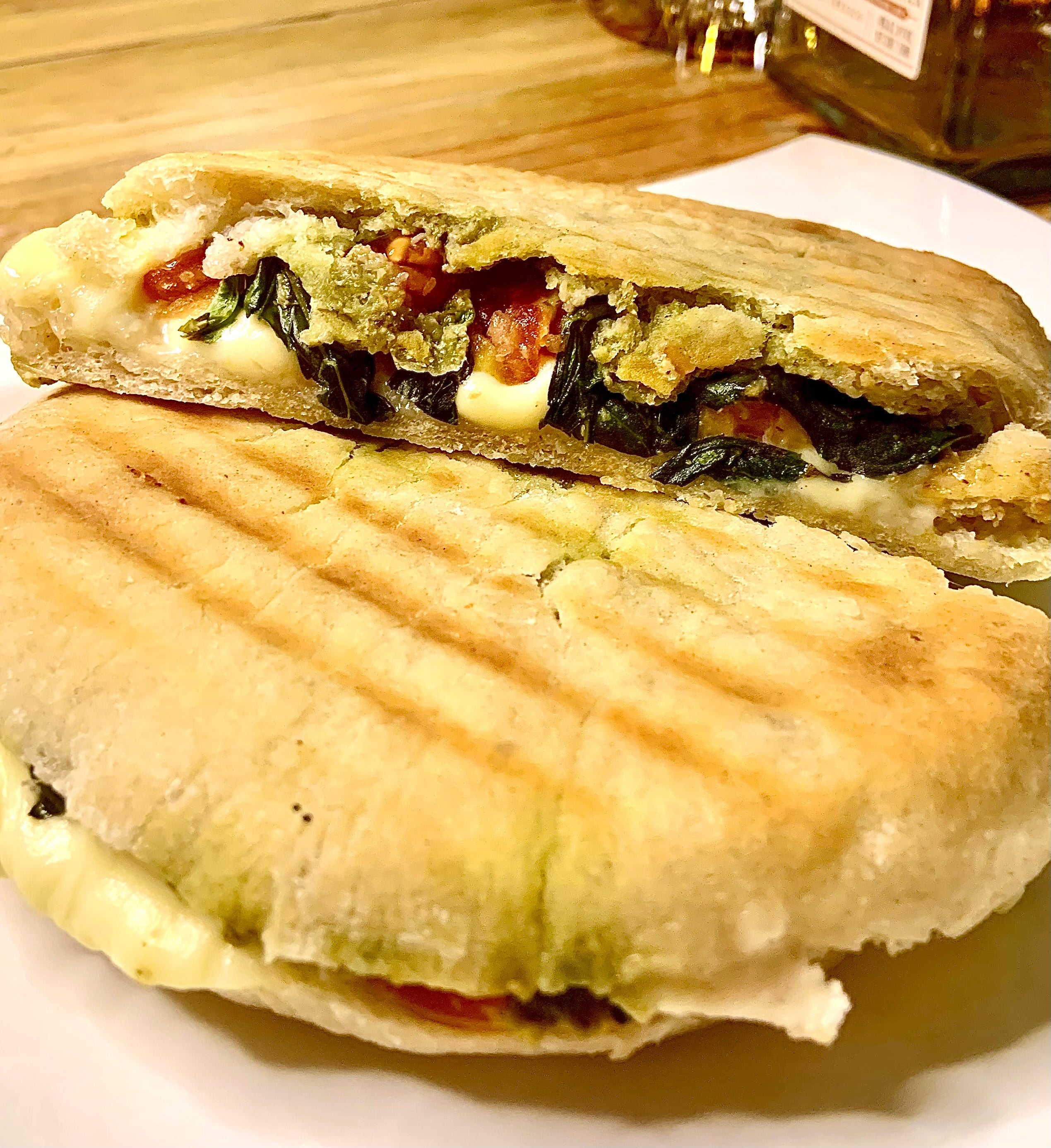 Mozzarrella, Tomato & Basil Panini