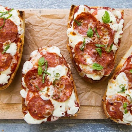 Ciabatta Pizza With Ham