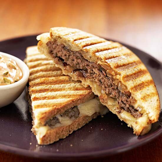 Cheeseburger Panini
